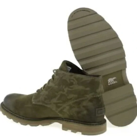 Men\'s Sorel Green Camo Madison II Boots Nubuck Waterproof Size 10 Sorel | Shoes | Mens Sorel Green Camo Madison Ii Boots  main image 2